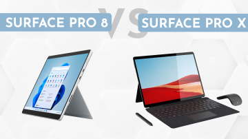 Surface Pro 8 có gì khác so với Surface Pro X?